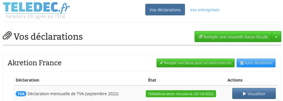tva teletransmission avec odoo akretion